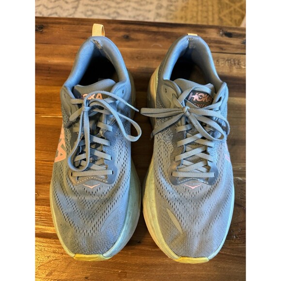 Hoka One Women’s One HOKA Bondi 8 Shadow Dusk Colorway Size 10B Running Walking - Picture 6 of 16